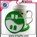 2013 wholesale round pvc glass coaster